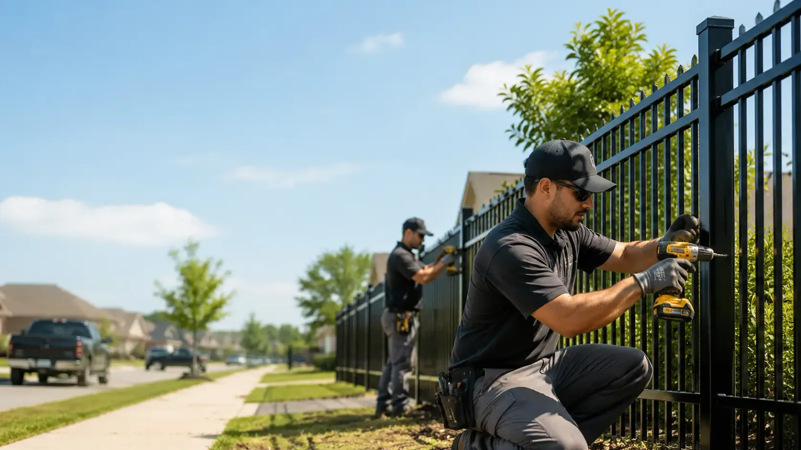 Metal Fence Installation in Jacksonburg, WV